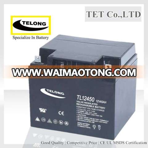 Valve Regulated Lead Acid Battery 12V45ah