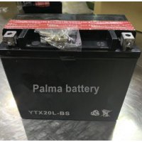 YTX20L-BS motorcycle 12v 18ah battery motorcycle battery with acid packed