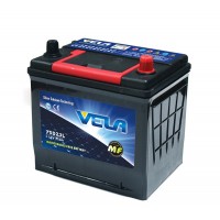 maintenance free 12v 75ah car battery 75D31L